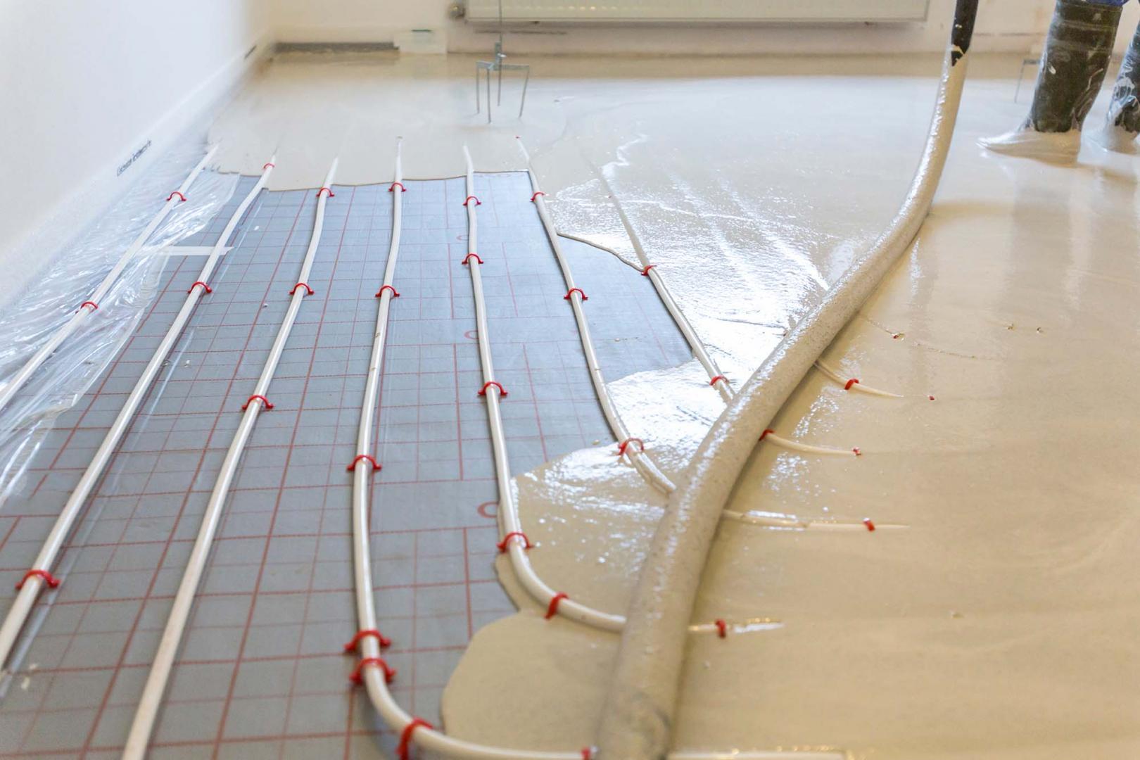 Installation plancher chauffant Terrebonne